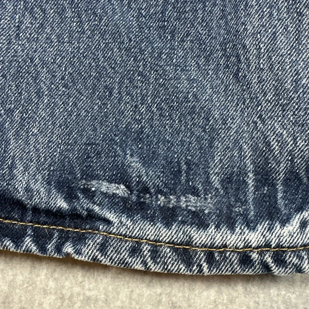 Levis 517 Bootcut Denim Jeans Men's 32x34 Blue Medium Wash Fade